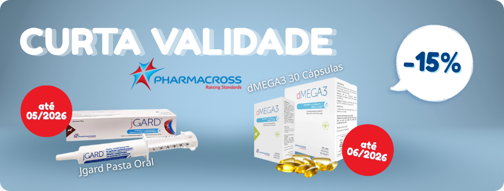 Pharmacross Curta Validade -15% Direto