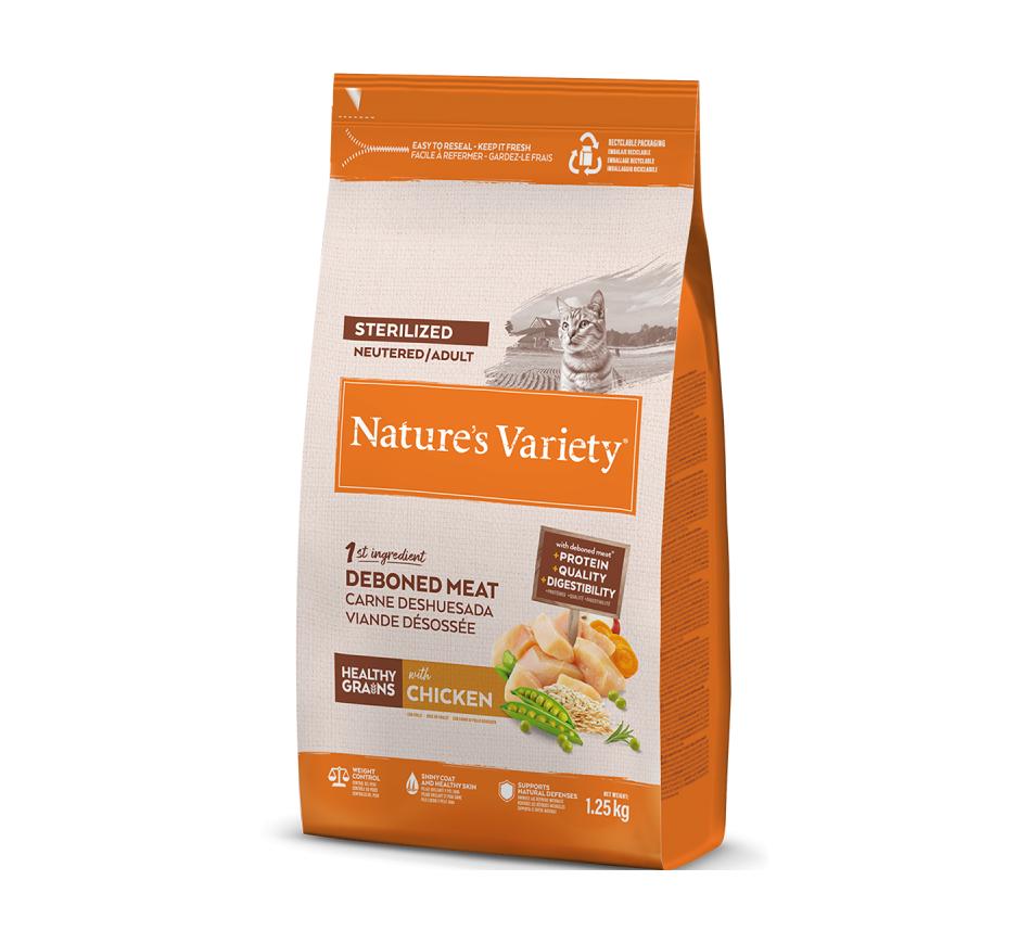 Nature's Variety Healthy Grain Gato Esterelizado - Frango