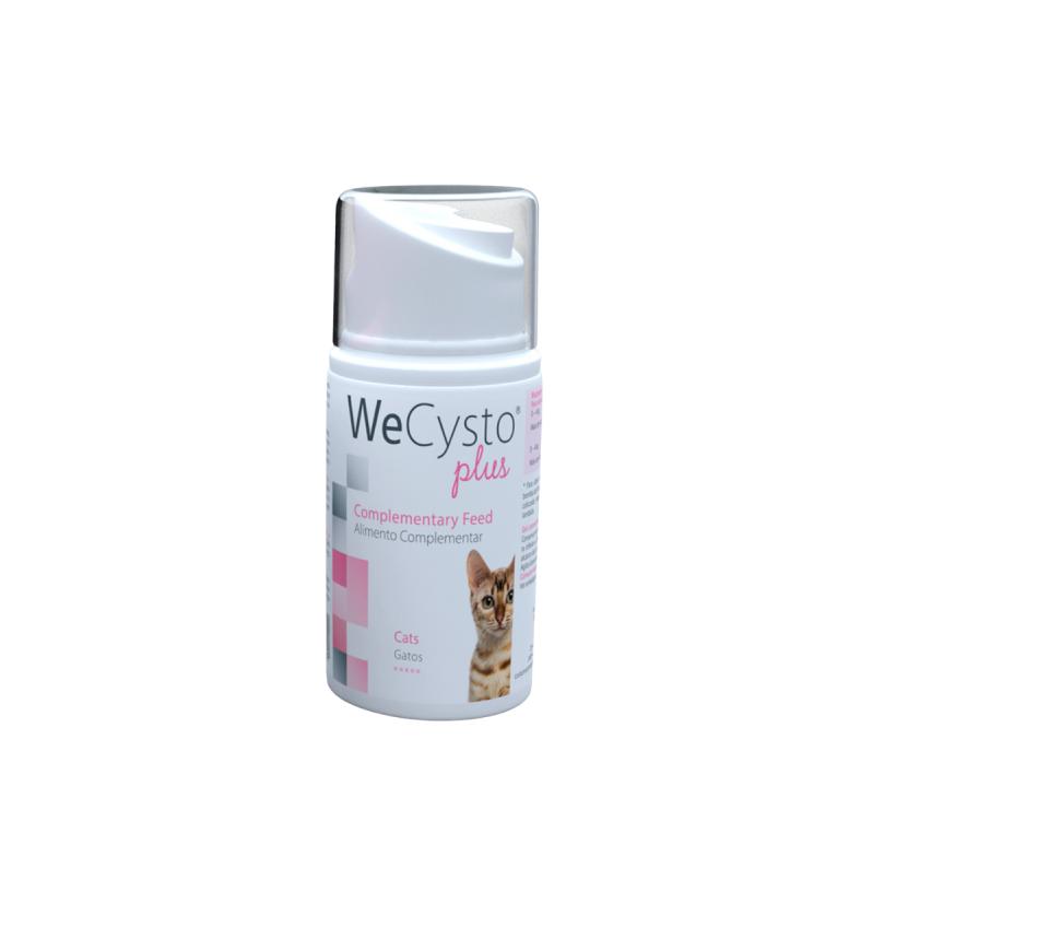 WeCysto Plus Gel Oral - Ação global Cistite Felina