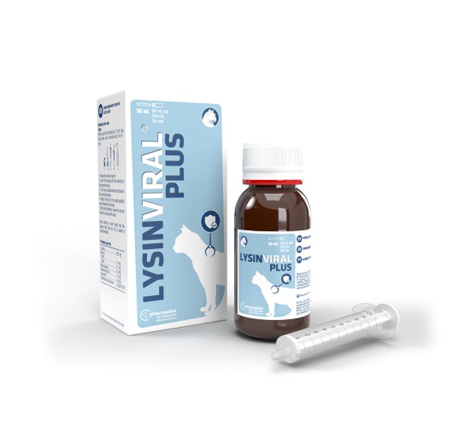 Lysinviral Plus Gel Oral Gatos - Pharmadiet