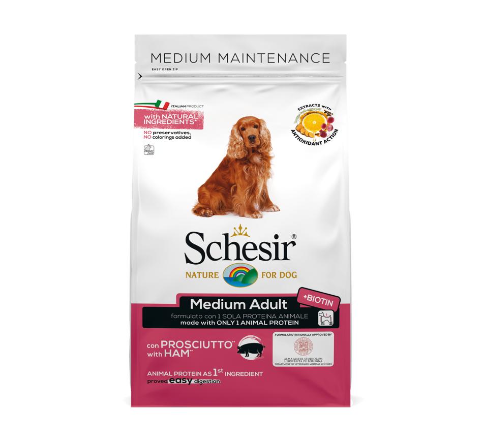 Schesir Cão Adulto Maintenance Medium Presunto