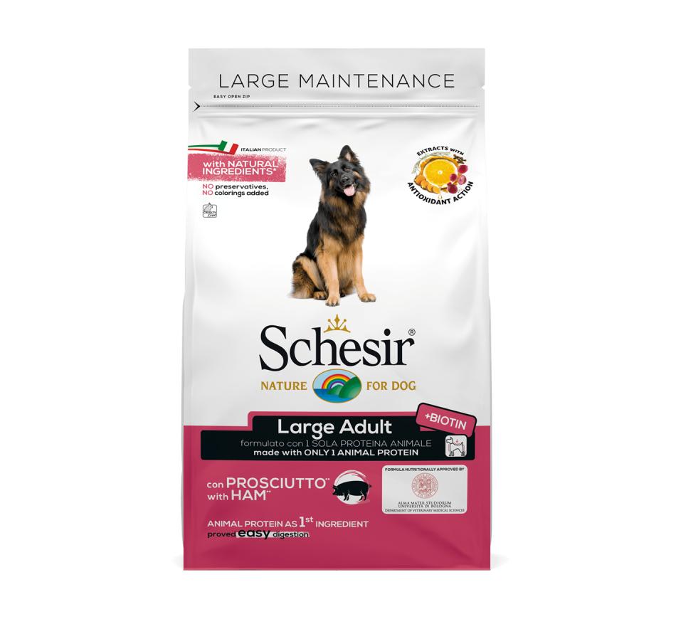 Schesir Cão Adulto Maintenance Large Presunto
