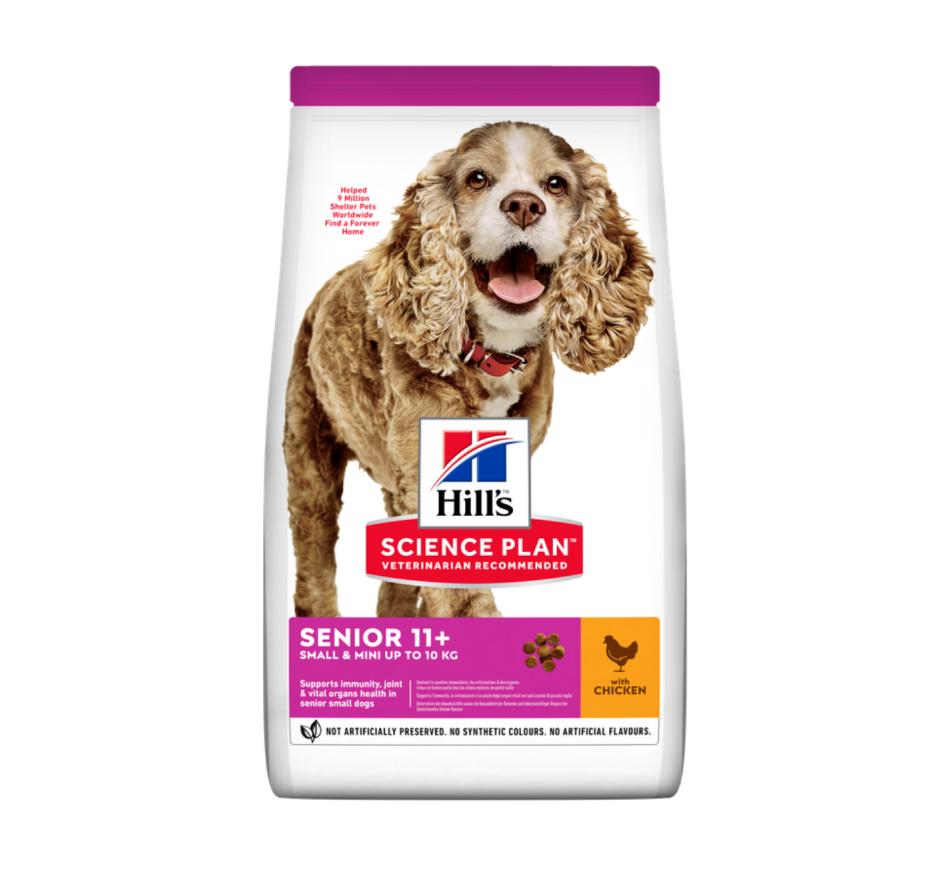 Hill's Science Plan Cão Senior 11+ Small & Mini Frango