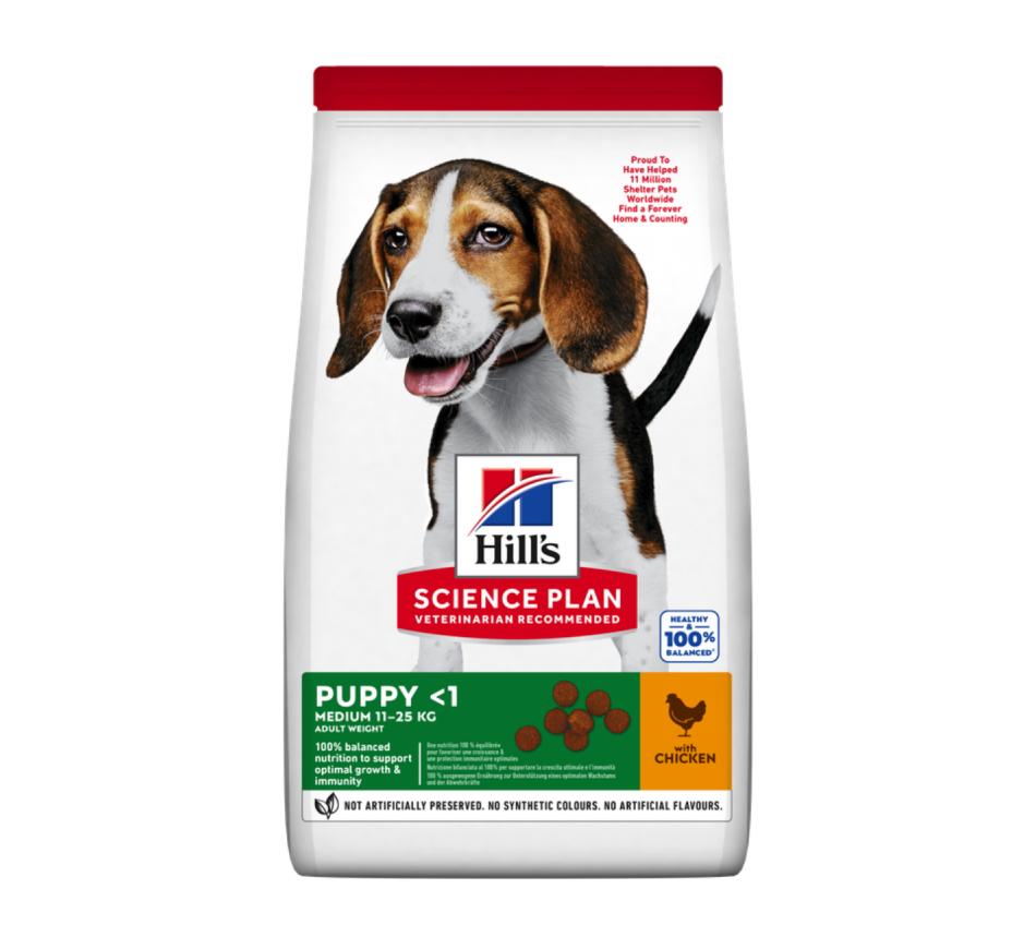 Hill's Science Plan Cachorro Raça Média Frango