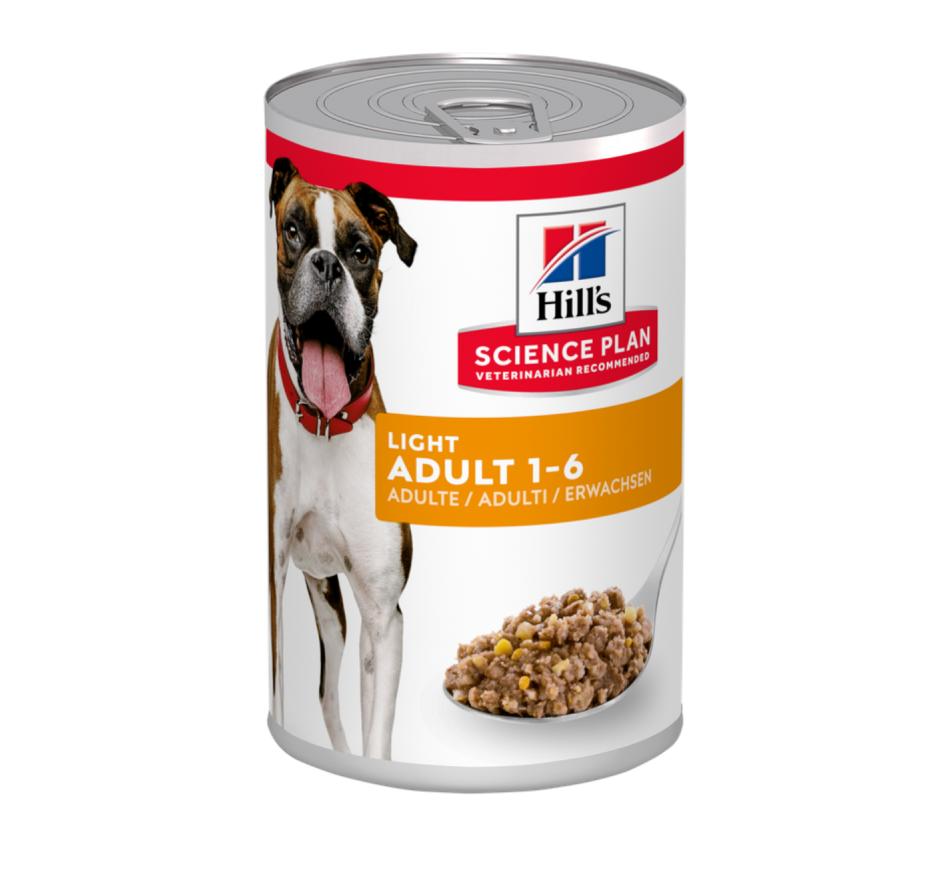 Hill's Science Plan Cão Adulto Light Frango (Lata)