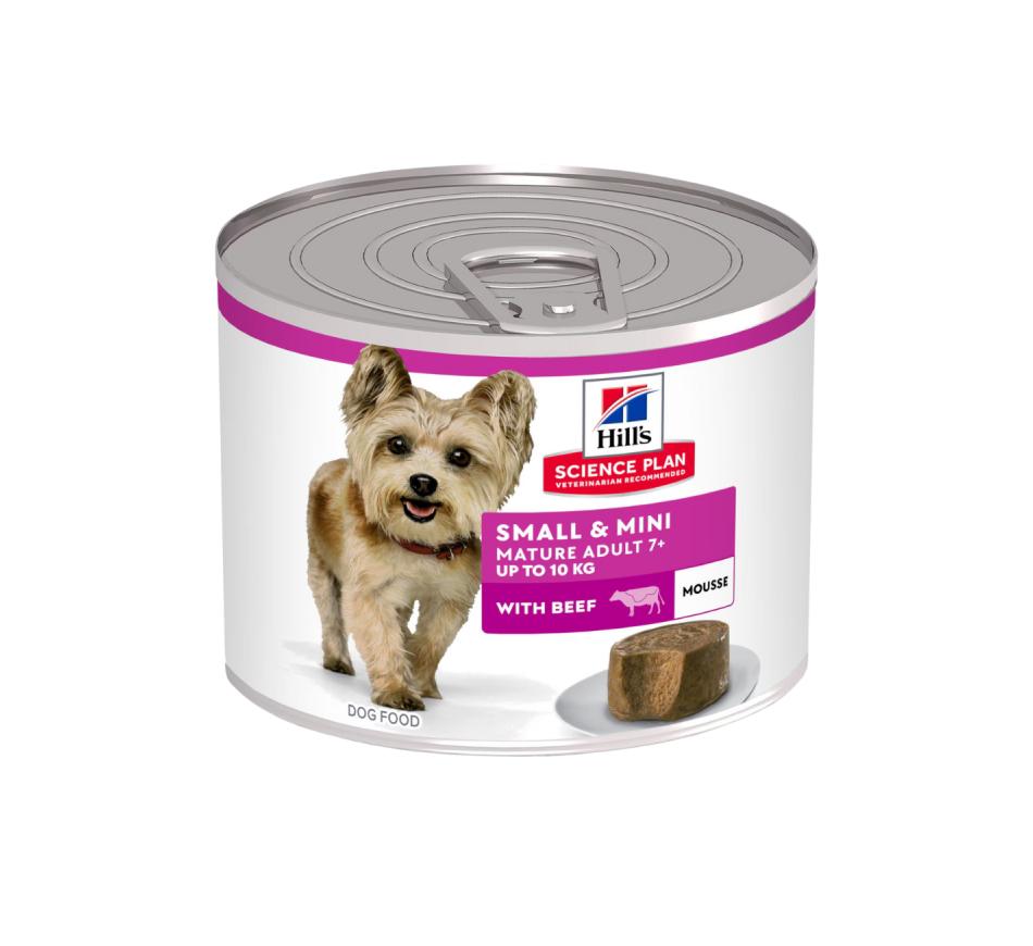 Hill's Science Plan Cão Adulto Mature 7+ Mousse Small & Mini Vaca