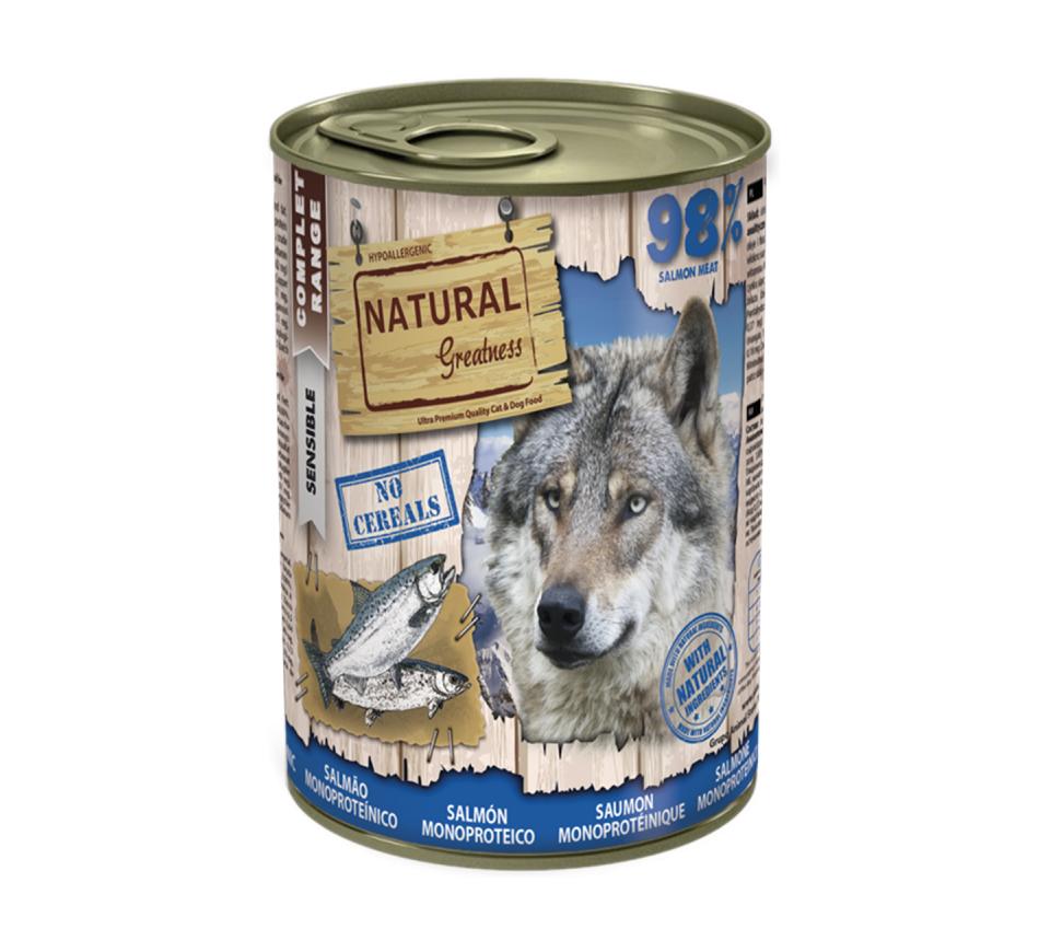 Natural Greatness Cão Sensible Monoprotein - Salmão