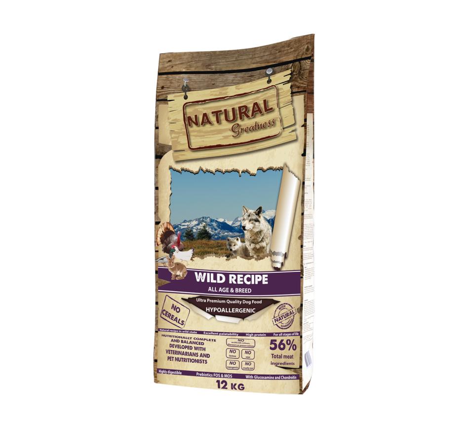 Natural Greatness Cão Wild Recipe