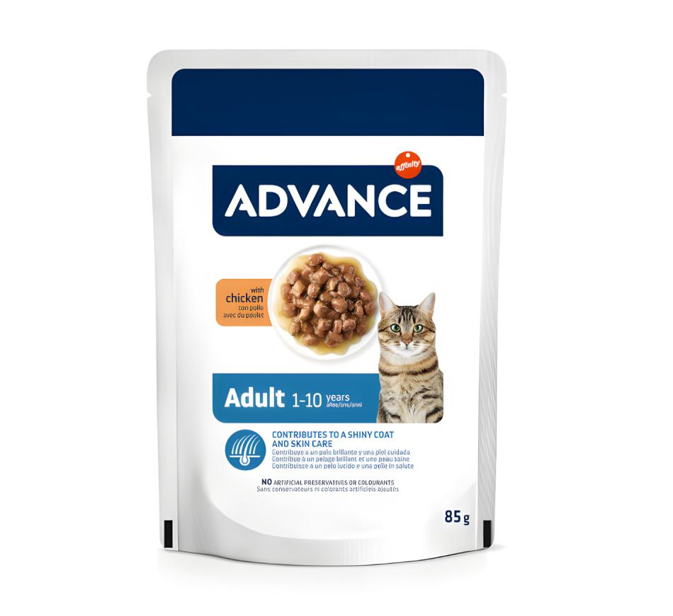 Advance Wet Gato Adulto Frango - Pedaços em Molho