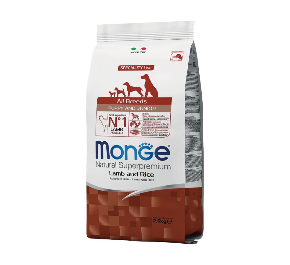 Monge Speciality Line All Breeds Dog Puppy - Borrego e Arroz