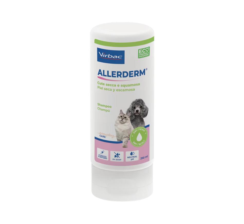 Allerderm Champô Pele Seca e Escamosa (Seborreias) Cão e Gato