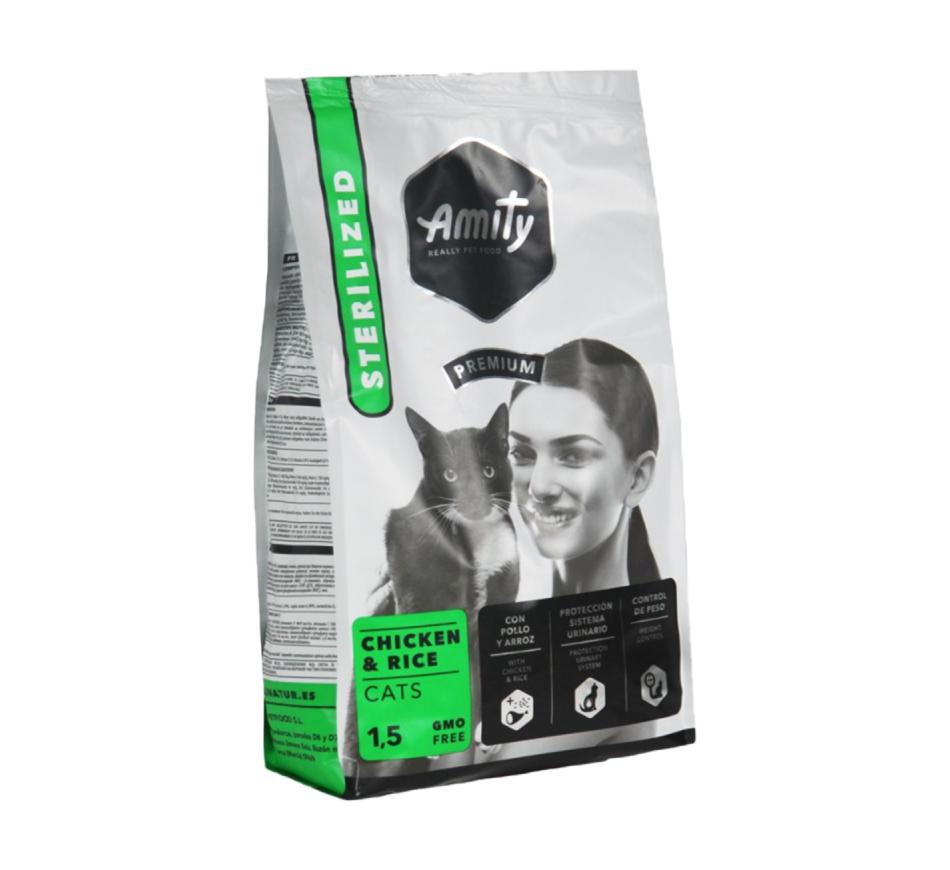 Amity Premium Cat  Sterilized Chicken & Rice