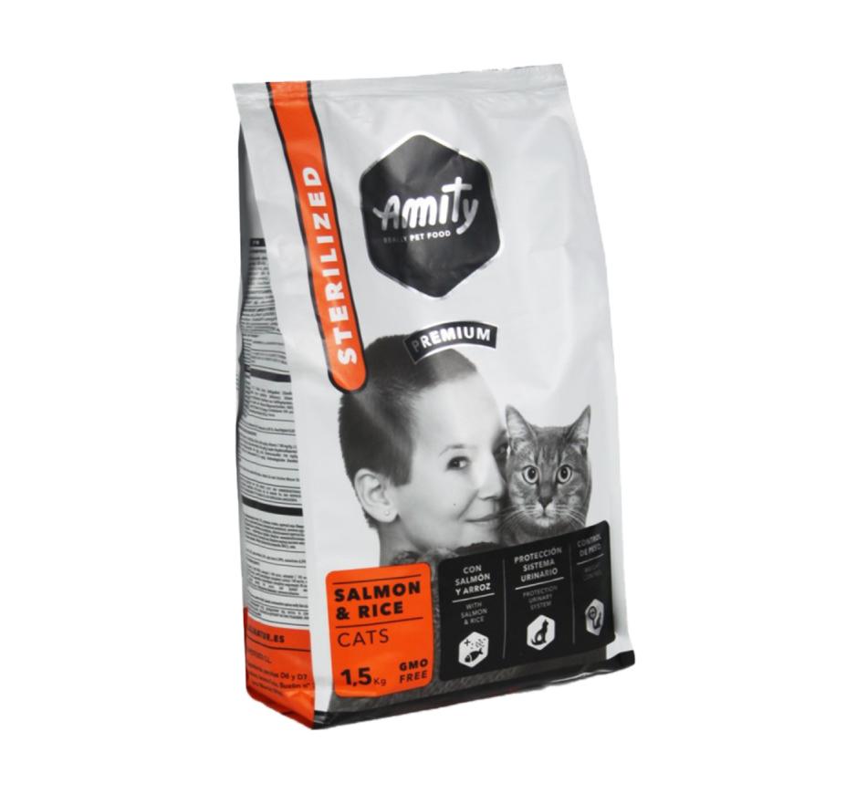 Amity Premium Cat Sterilized Salmon & Rice  