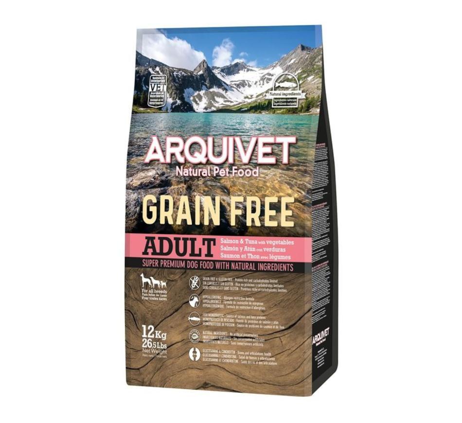 Arquivet Grain Free Adult  Dog Salmon e Atum & Vegetables