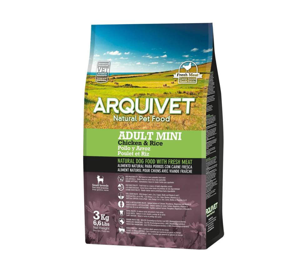 Arquivet Super Premium Adult Mini Chicken & Rice