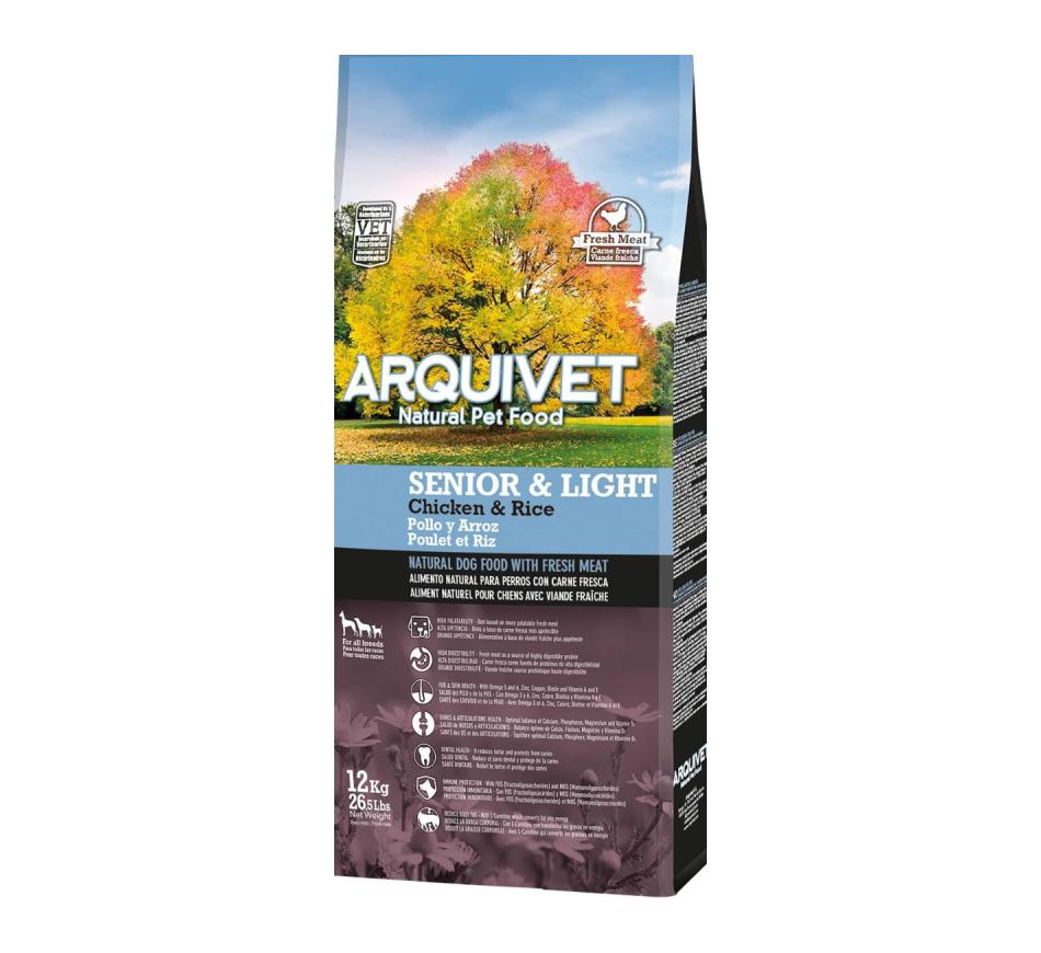 Arquivet Super Premium Senior & Light Chicken & Rice