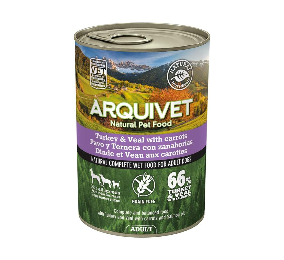 Arquivet Húmida Adult Dog Perú, Vitela, Carrots and Salmon Oil
