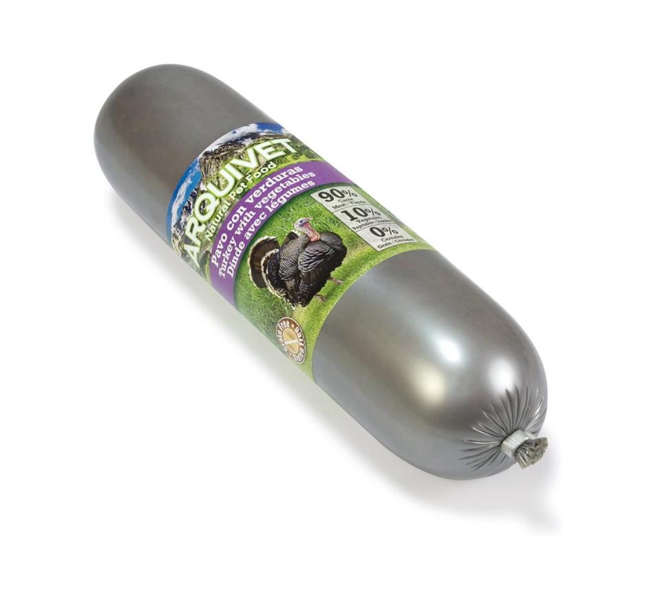 Arquivet Comida Húmida Cão em Salsicha Perú e Legumes