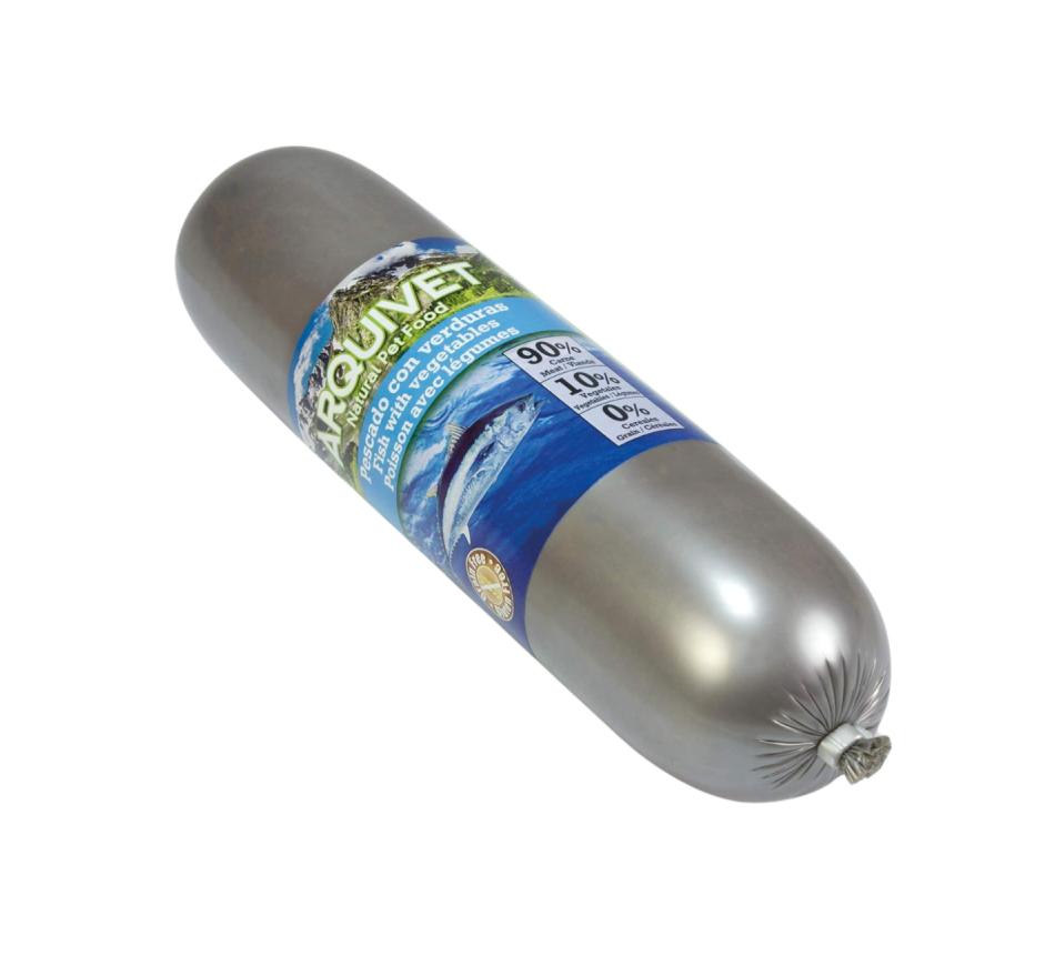 Arquivet Comida Húmida Cão em Salsicha Pescado e Legumes