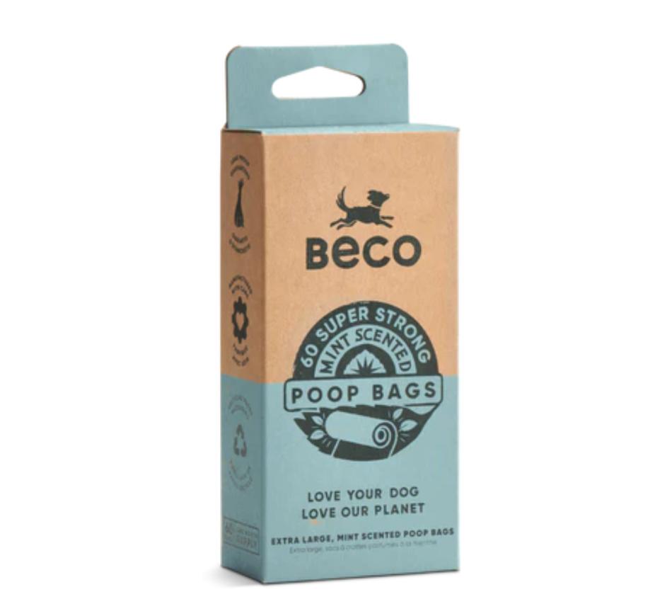 Beco Poop Bags Mint Scented - Eco Bags Cheiro Menta