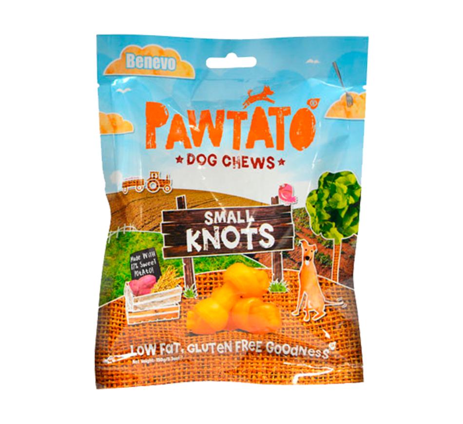 Benevo's Pawtato Small Knots - Chew Hipoalergénico