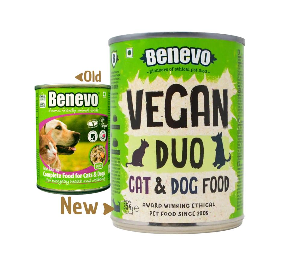 Benevo Duo Complete para Cães e Gatos - Vegetariano