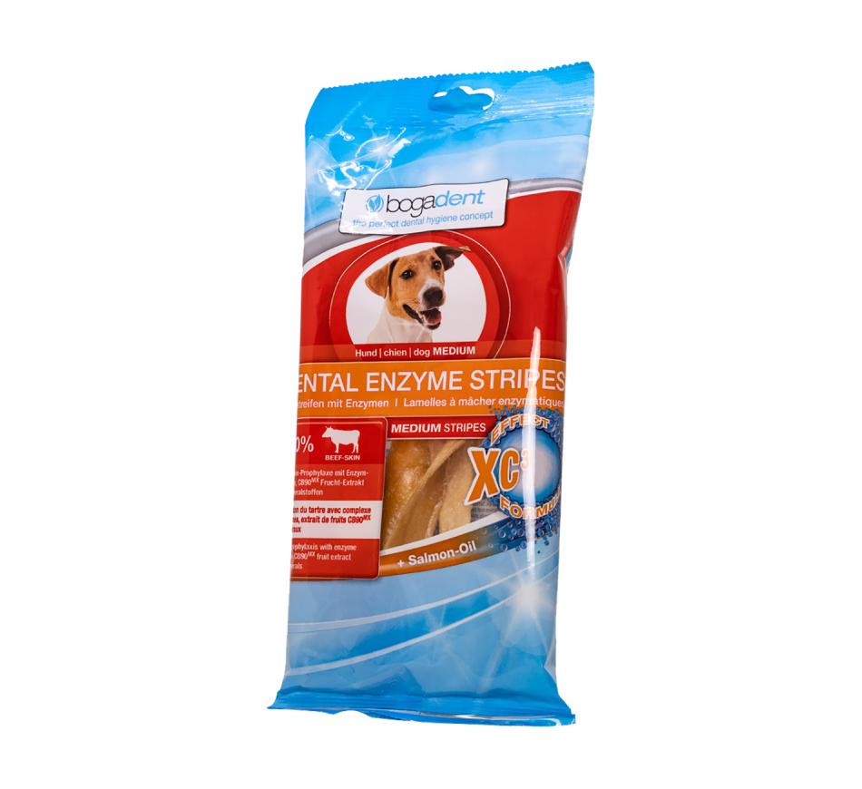 Bogadent Dental Enzyme Stripes Medium - Cão