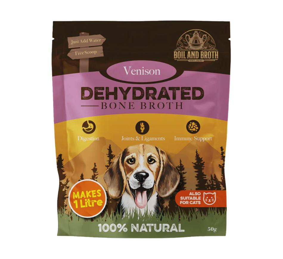Boil and Broth Caldo Ossos Desidratados Veado