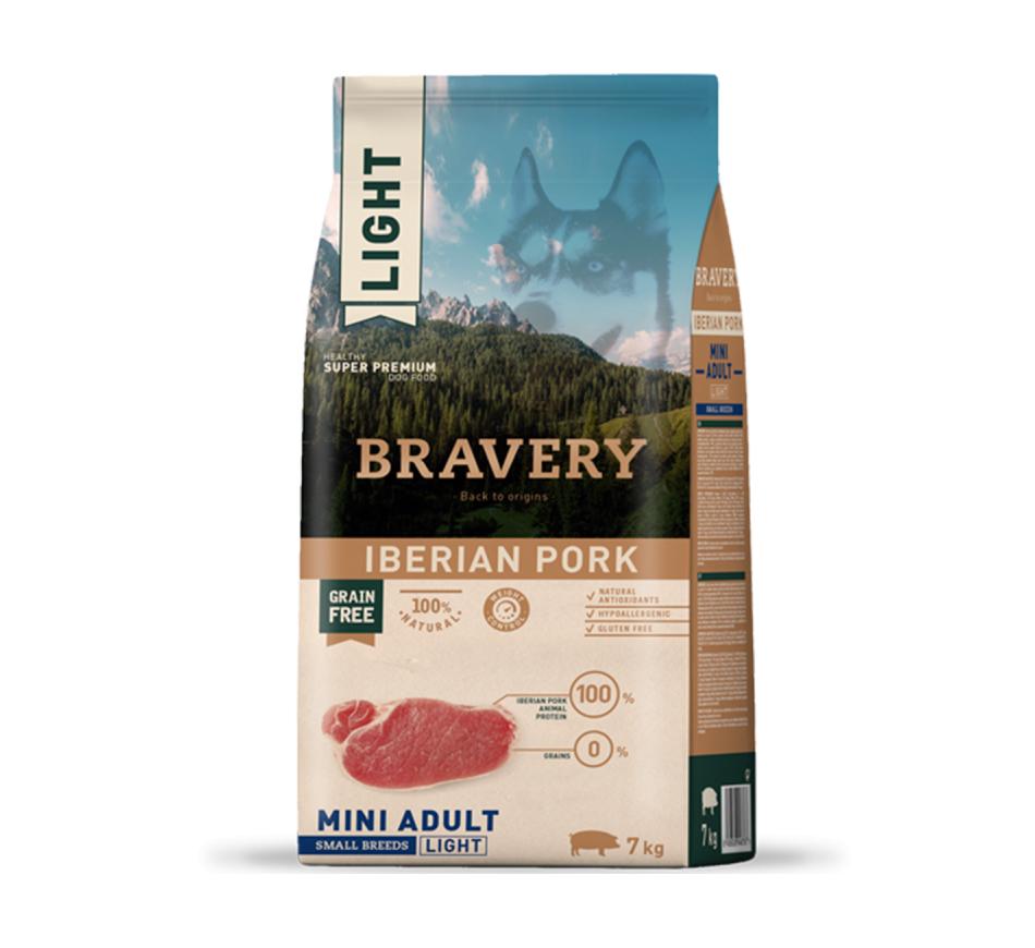 Bravery Dog Adult Mini/Small Light - Porco Ibérico & Grain Free