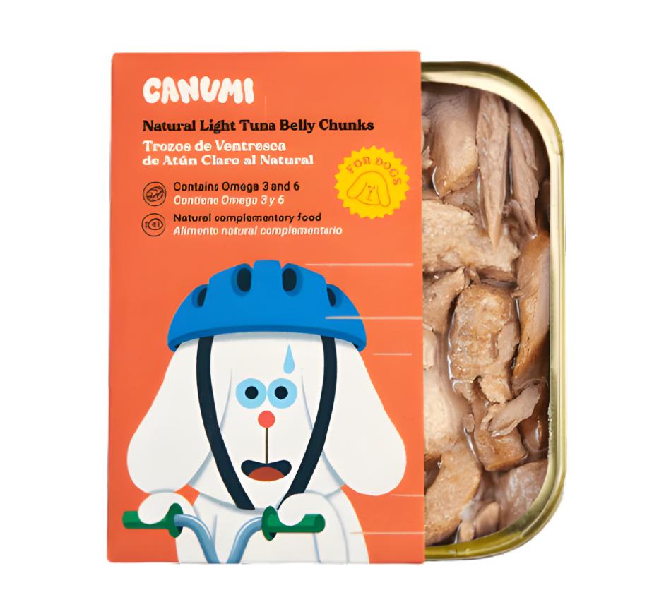 Canumi Cão Lombos Ventresca Atum Claro