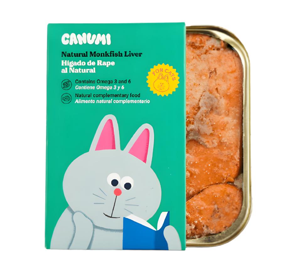 Canumi Gato Fígado Tamboril Foie Gras