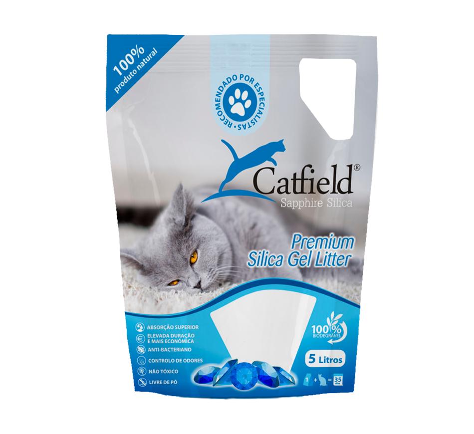 Catfield Sapphire Sílica - Premium Cat Litter