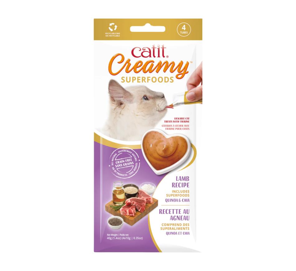 Catit Creamy Superfood Borrego, Quinoa e Chia