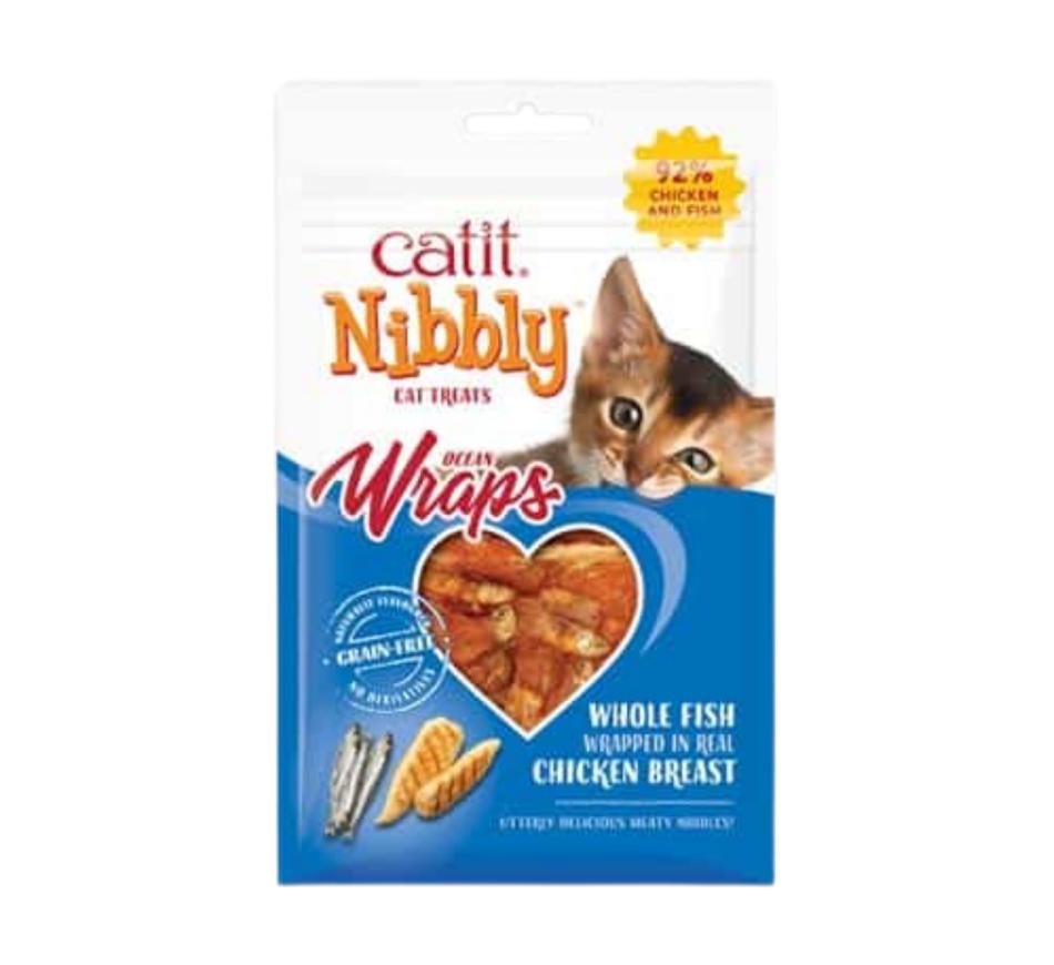 Catit Nibbly Wraps - Snack