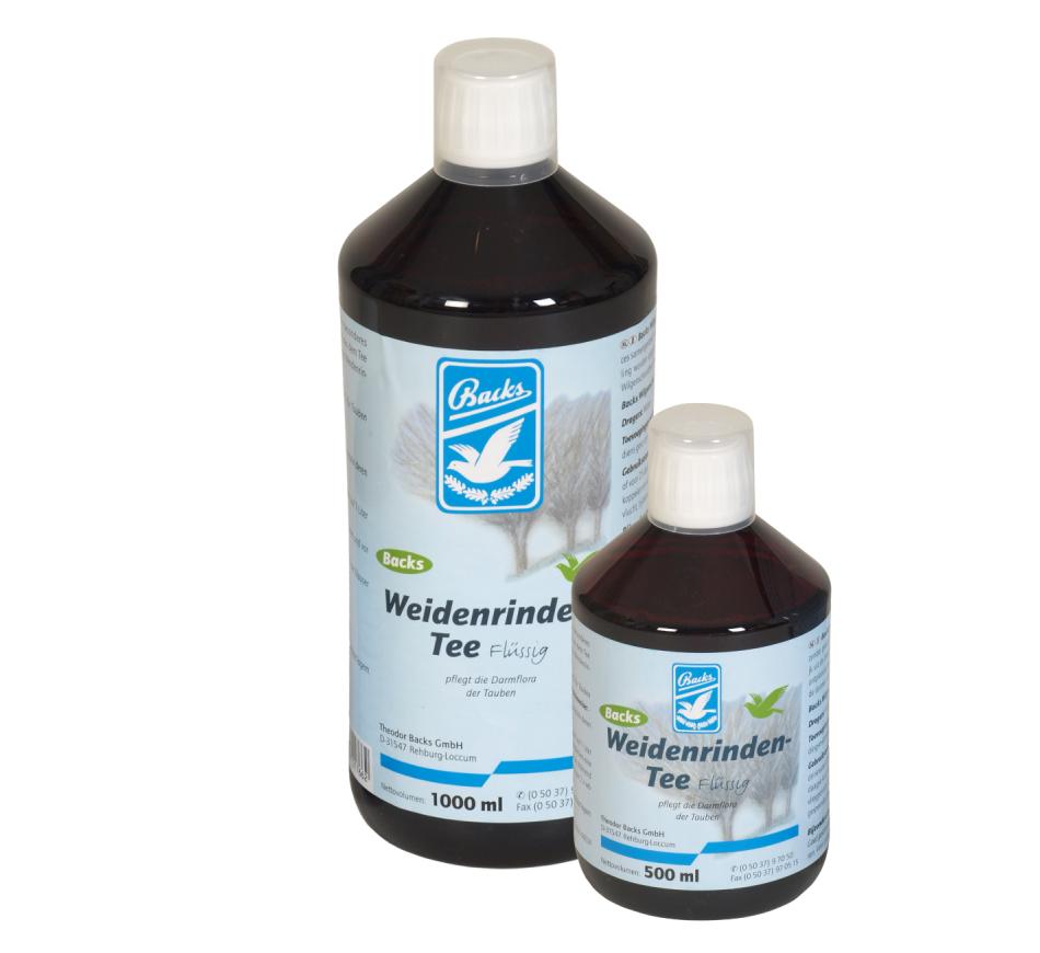 Chá de Casca de Salgueiro Liquído (Weidenrinden-tee) Backs