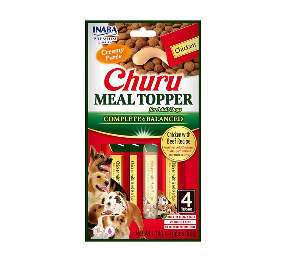 Churu Cão Meal Topper Receita de Frango com Vitela 