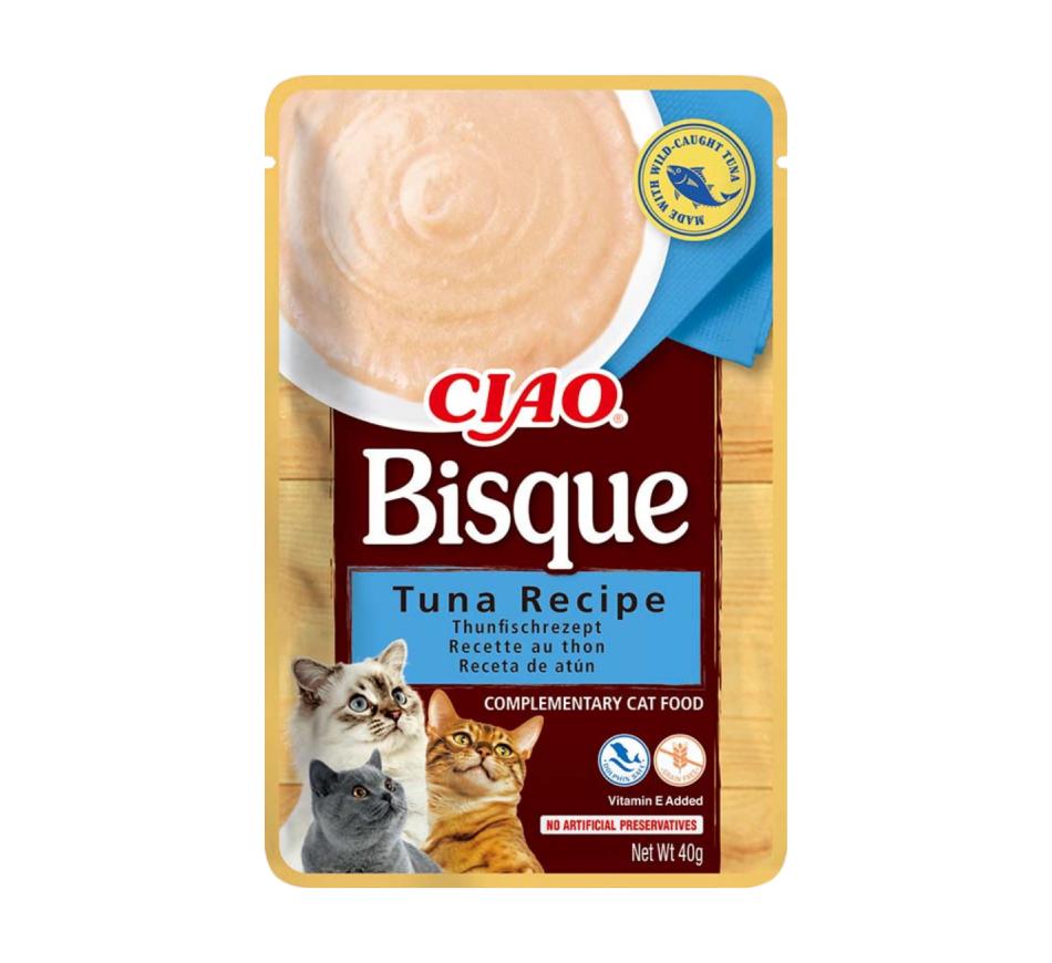 Churu Gato Bisque Receita de Atum 