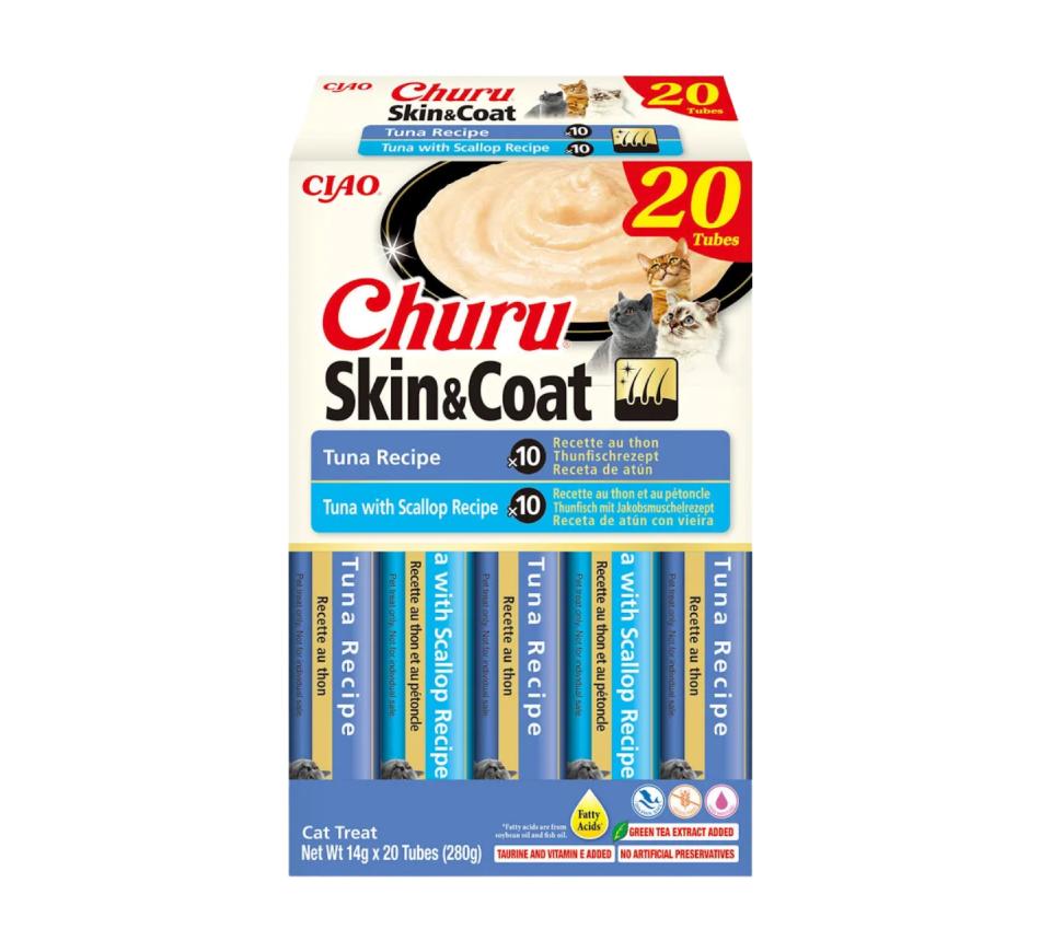 Churu Gato Box Skin & Coat de Atum 