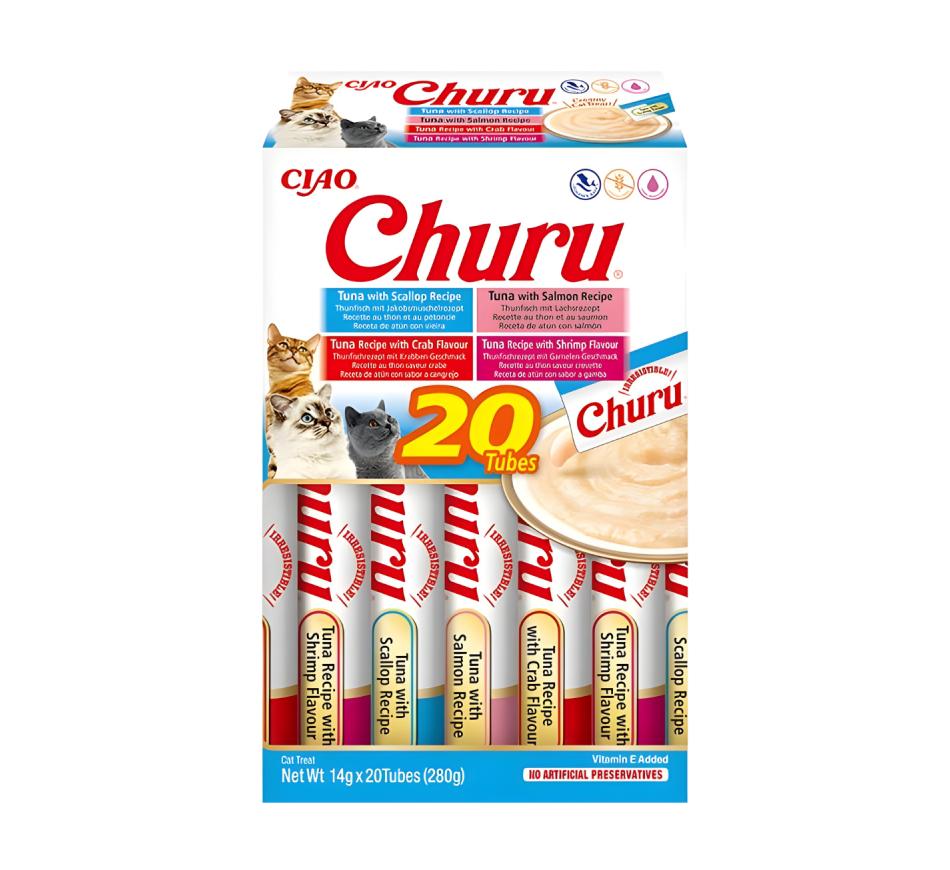 Churu Gato Box Variedades de Atum com Marisco 