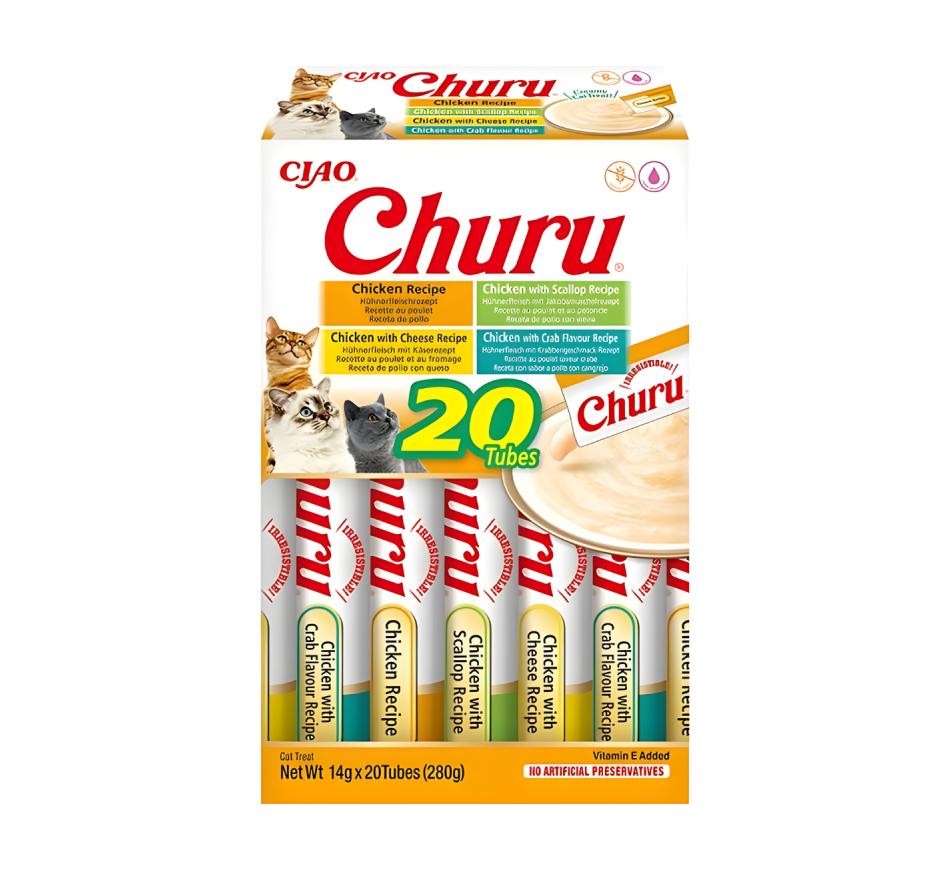 Churu Gato Box Variedades de Frango 