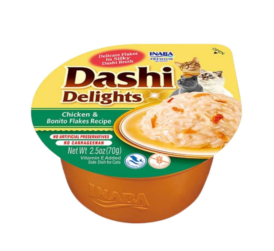 Churu Gato Dashi Delights Receita de Frango com Peixe 