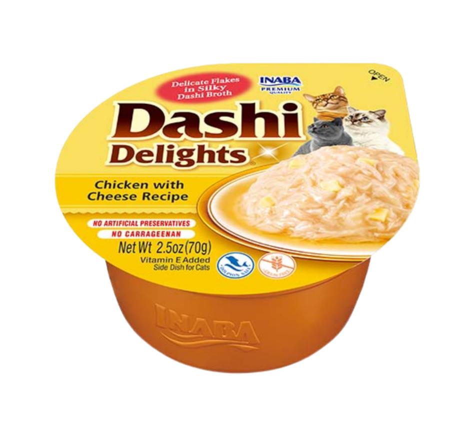 Churu Gato Dashi Delights Receita de Frango com Queijo 