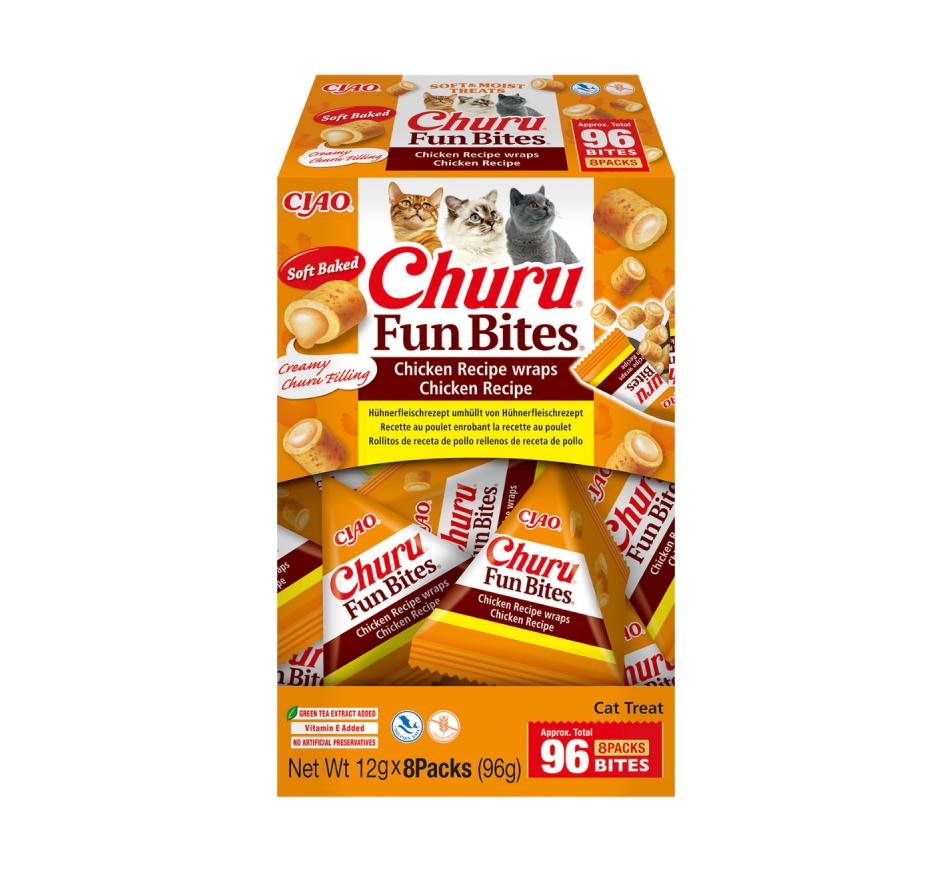 Churu Gato Fun Bites Receita de Frango 