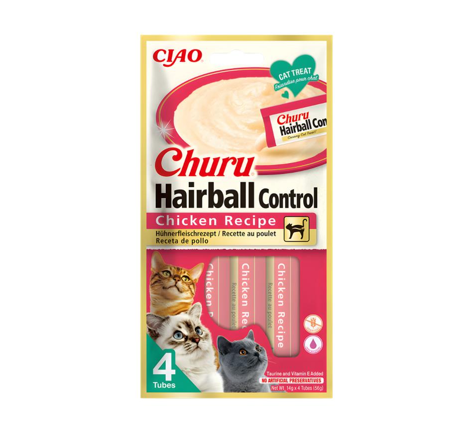 Churu Gato Hairball Receita Frango 