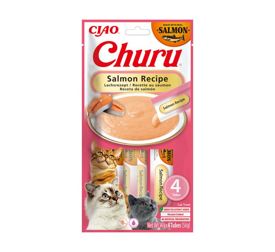 Churu Gato Receita de Salmão 