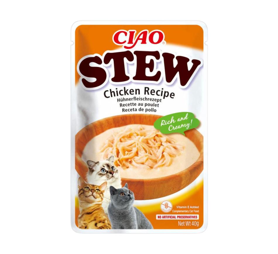 Churu Gato Stew Receita de Frango 