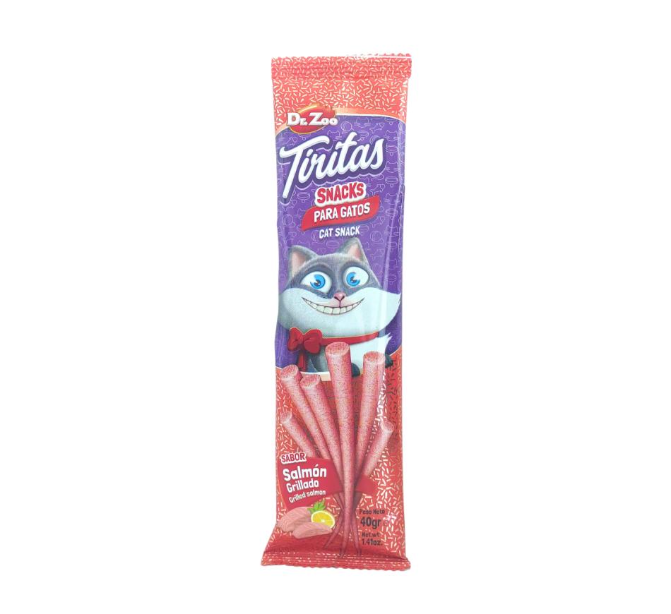Dr. Zoo Snacks Tiras de Salmão Grelhado para Gato