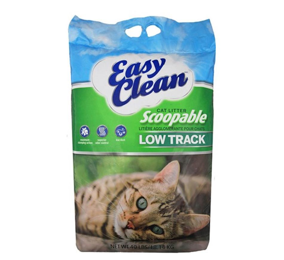 Easy Clean Cat Litter Clumping Low Track