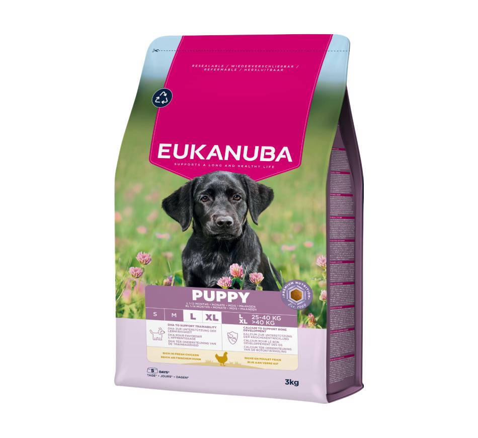 Eukanuba Cão Puppy de Raça Grande - Frango Fresco 