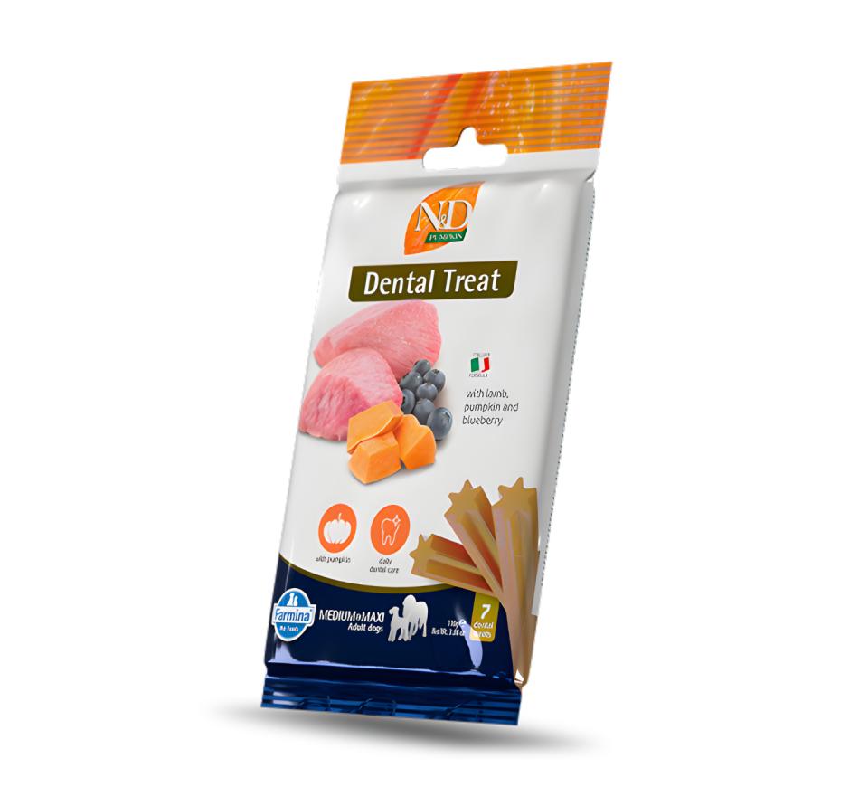 Farmina N&D Abóbora  Cordeiro Treat Cão Medium & Maxi - Cordeiro